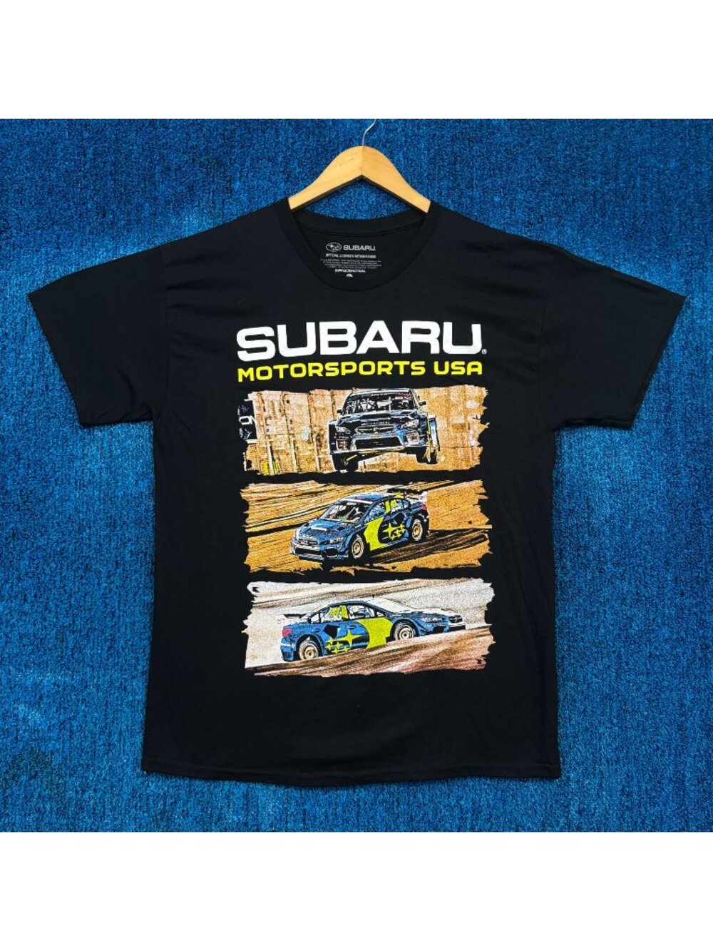 Subaru Motorsports USA T-Shirt Size Large